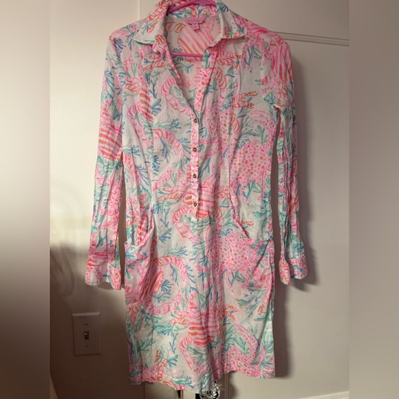 Lilly Pulitzer Sanibel Island Tunic- XS - Picture 1 of 2